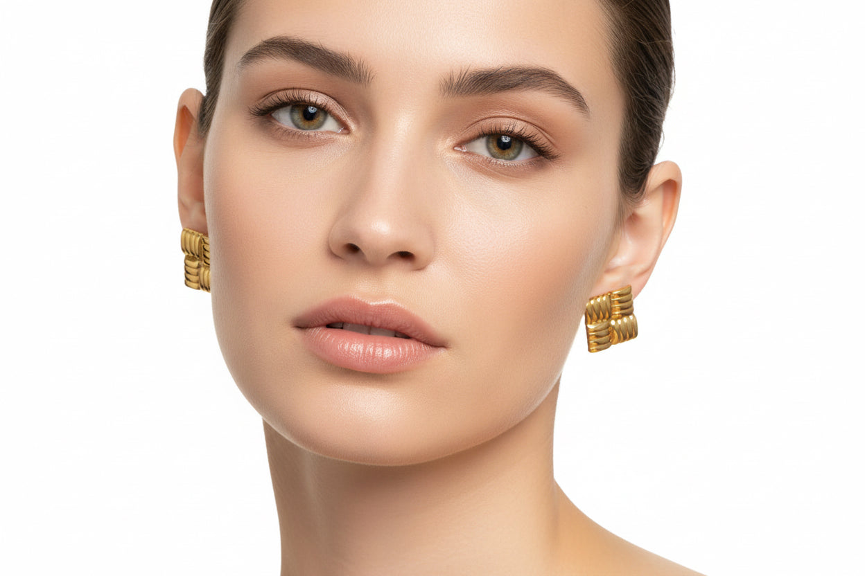 Gridlock Earrings - SKYRYL