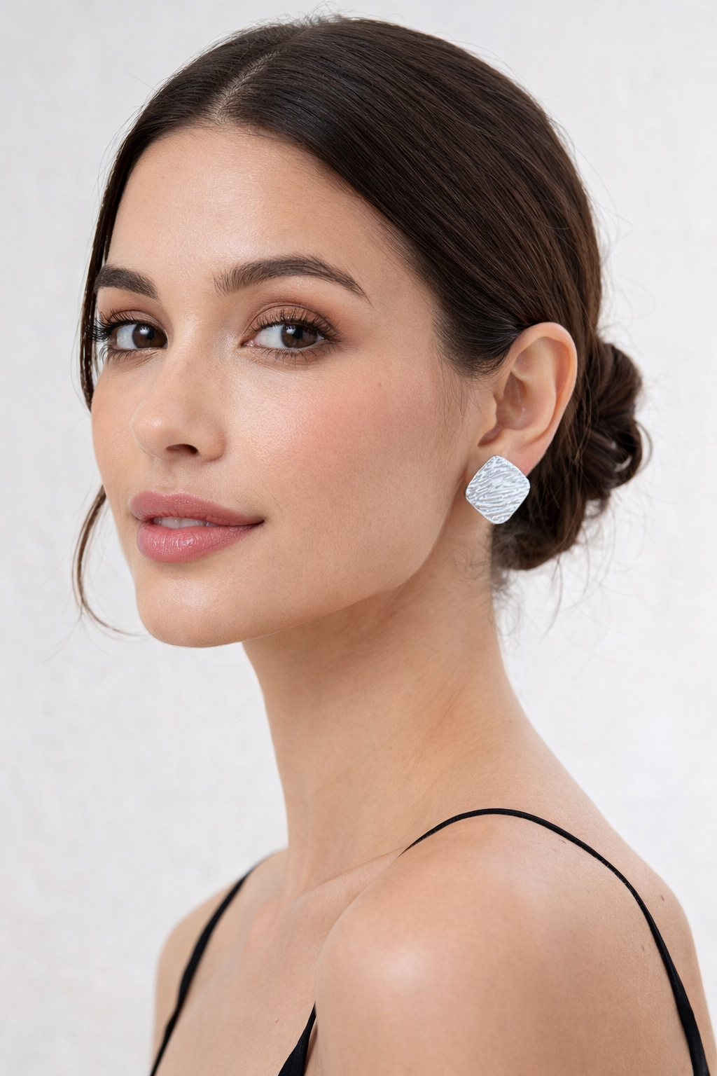 Ripple Square Studs