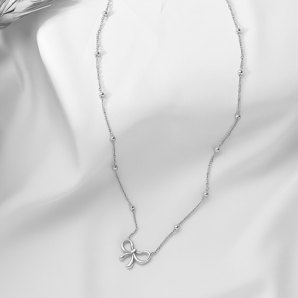 Belle Bow Necklace