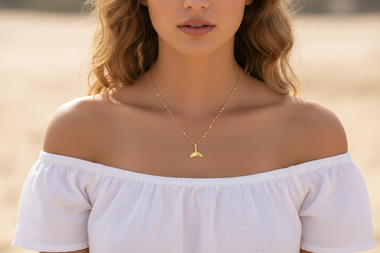 Siren Tail Necklace