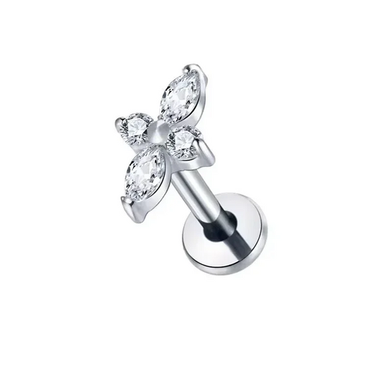 Lyra Flat Back Stud - SKYRYL