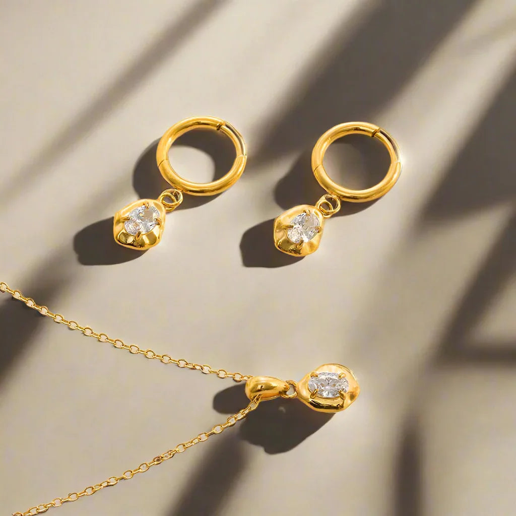 Aurora Set (Necklace & Earrings) - SKYRYL