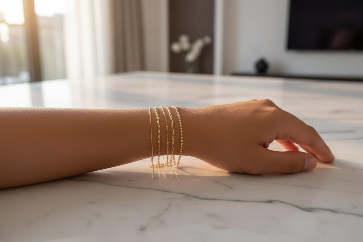 Golden Layers Bracelets - SKYRYL