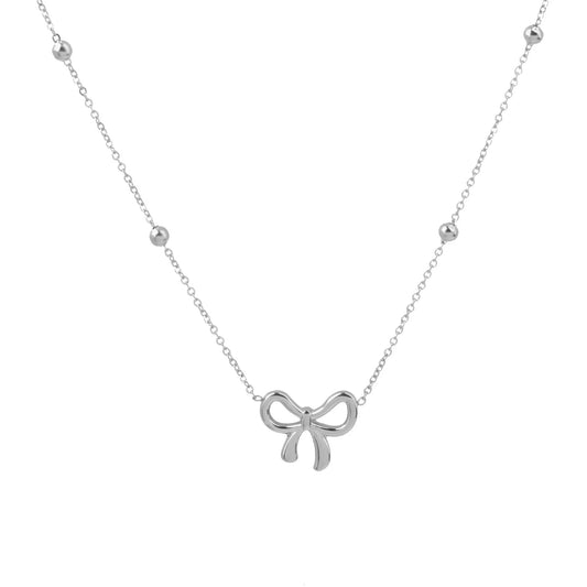 Belle Bow Necklace
