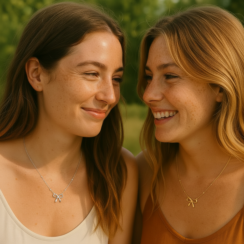 Belle Bow Necklace