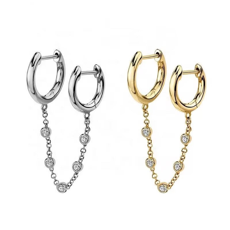 Cascade Loop Earrings