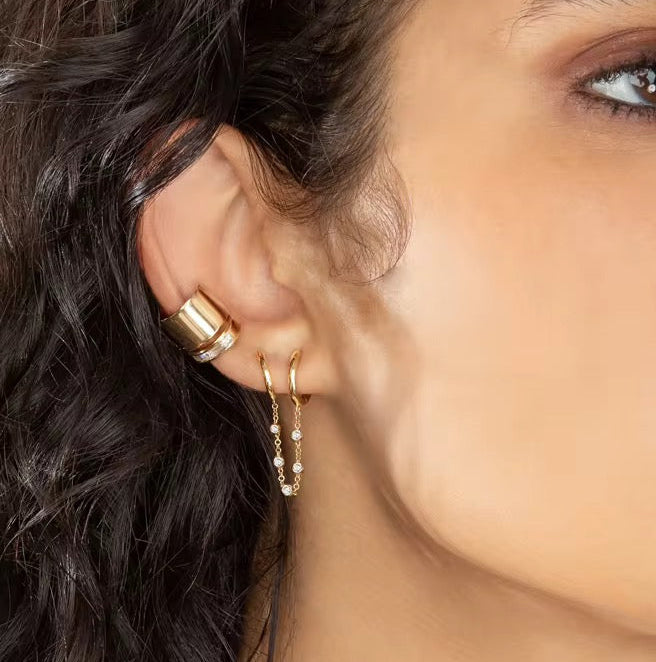 Cascade Loop Earrings