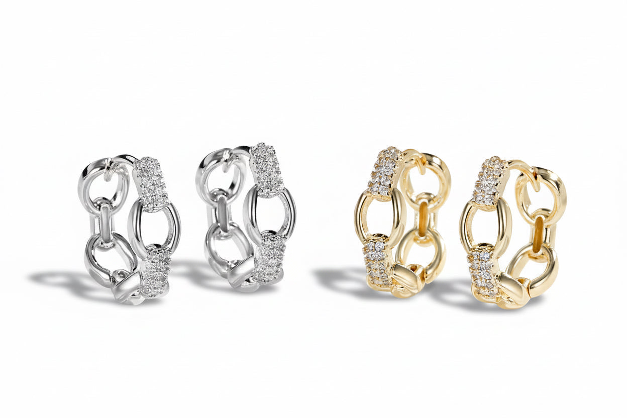 Link Luxe Hoops
