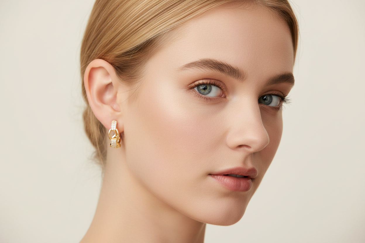 Link Luxe Hoops
