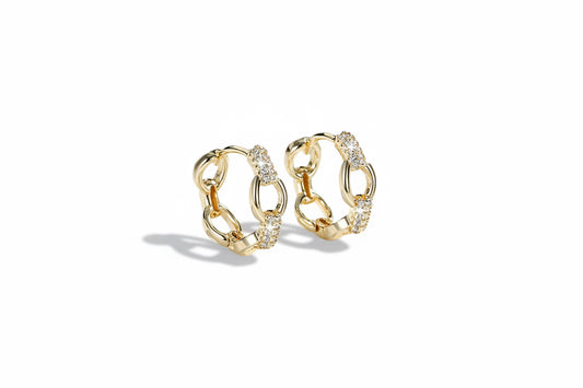 Link Luxe Hoops