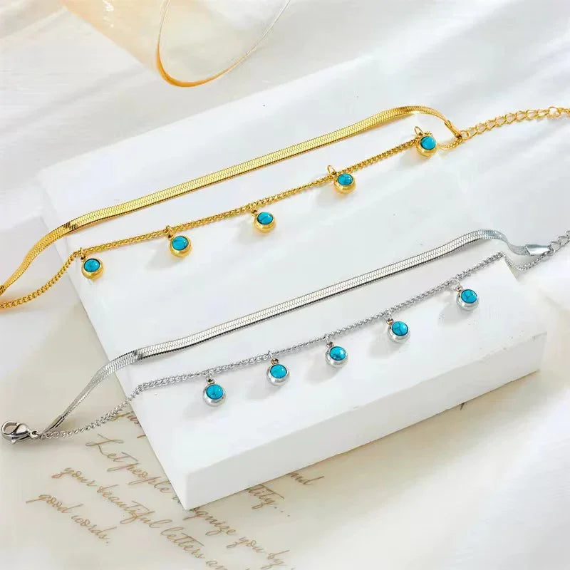 Azure Drape Bracelet - SKYRYL