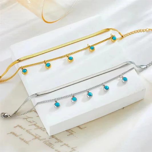Azure Drape Bracelet - SKYRYL