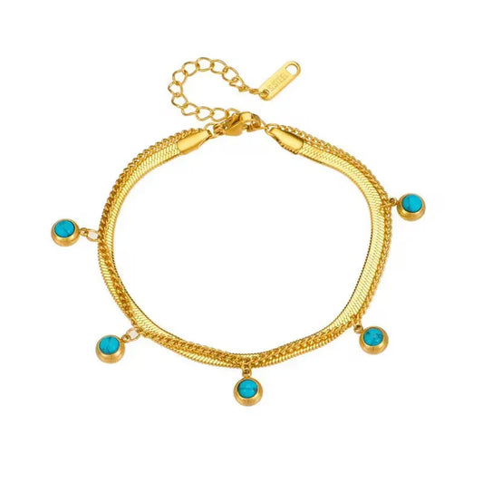 Azure Drape Bracelet - SKYRYL