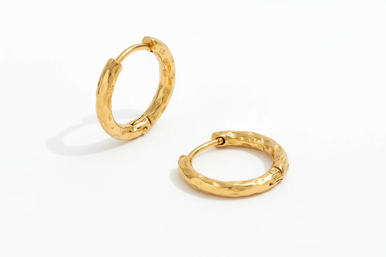Hammered Hoops