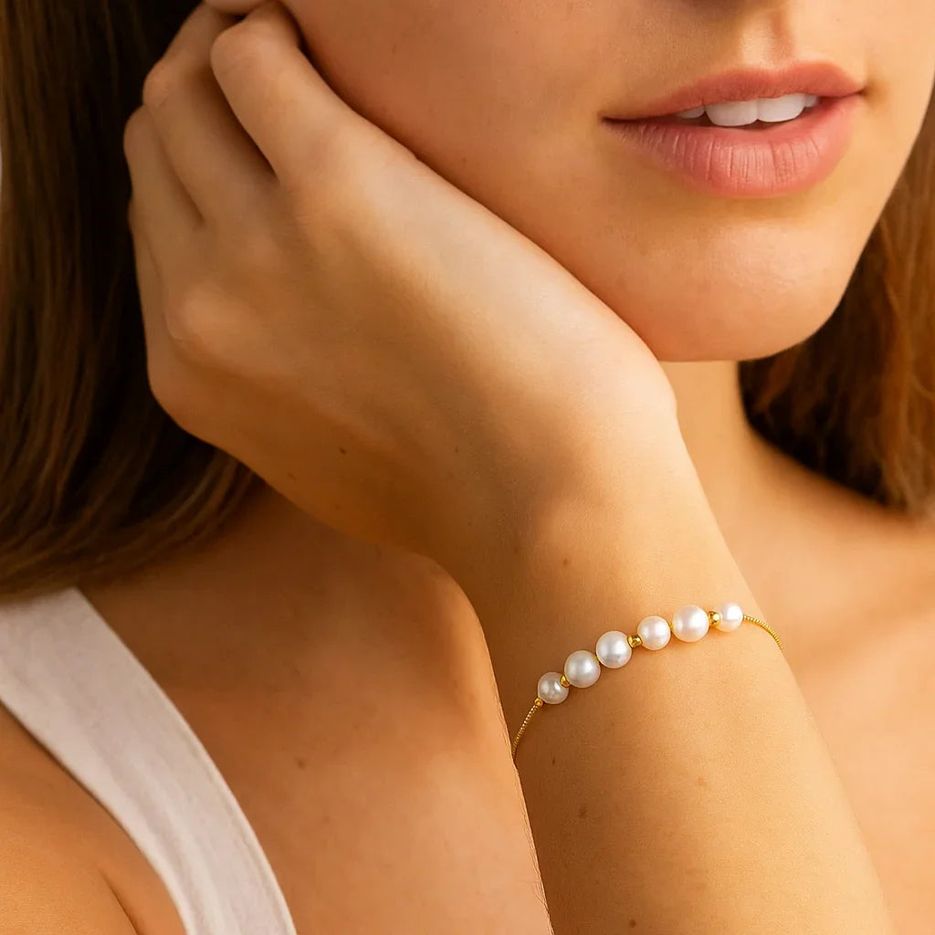 Freshwater Pearl Bracelet - SKYRYL