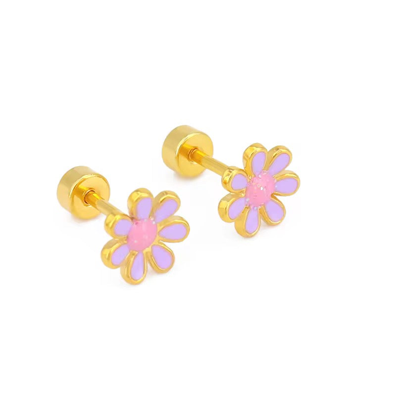 Bloom Flat Back Stud