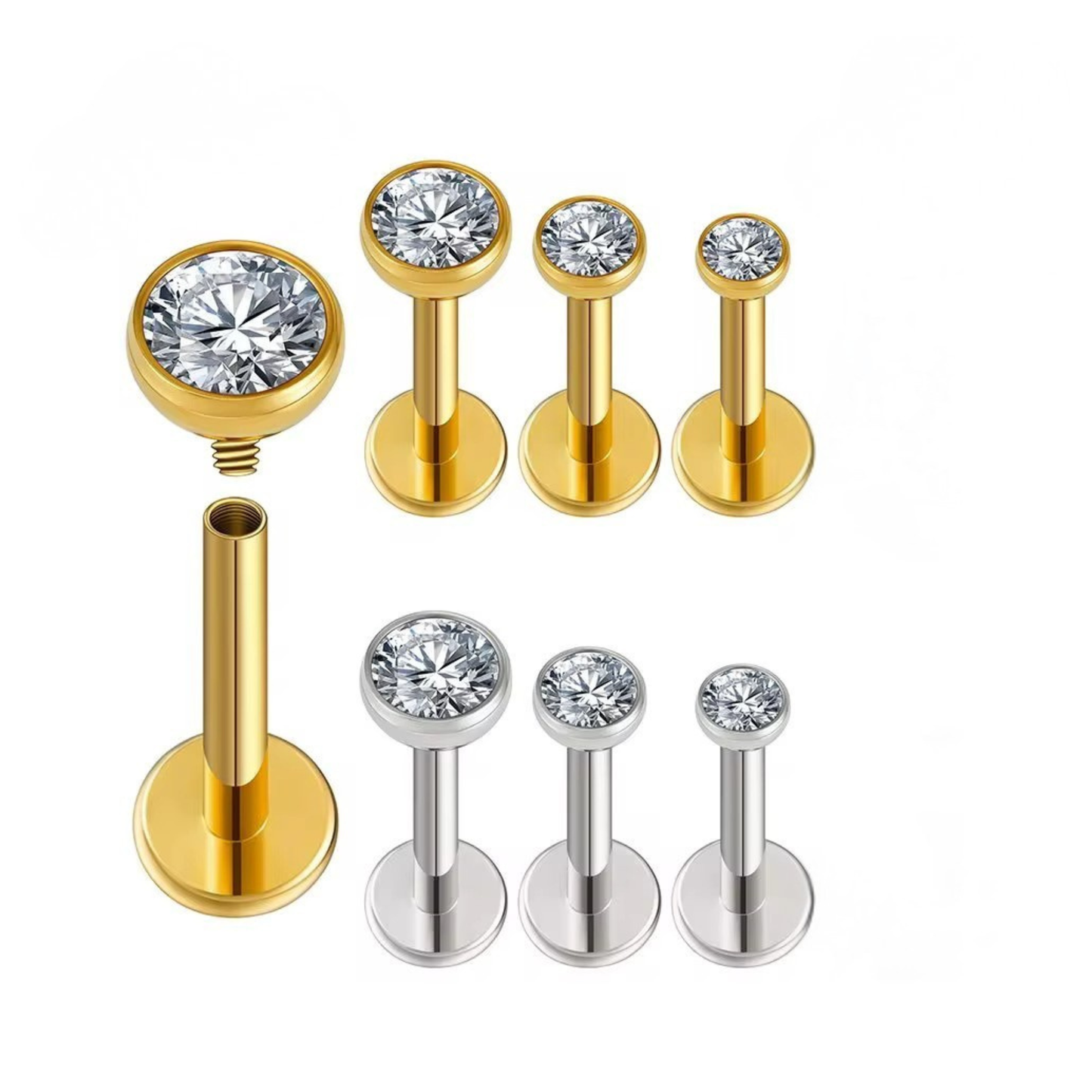 Orbit Flat Back Stud