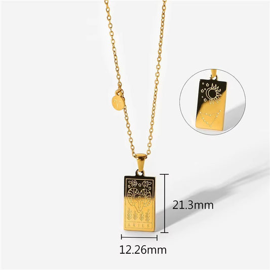 Zodiac Amulet Necklace