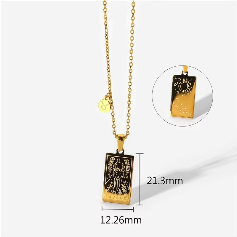 Zodiac Amulet Necklace