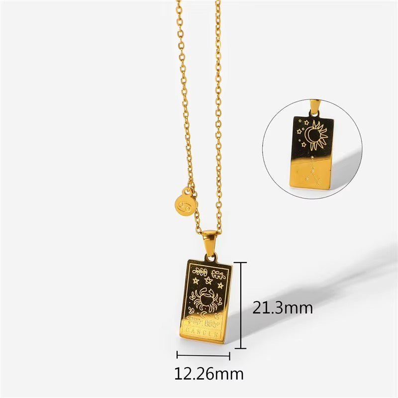 Zodiac Amulet Necklace