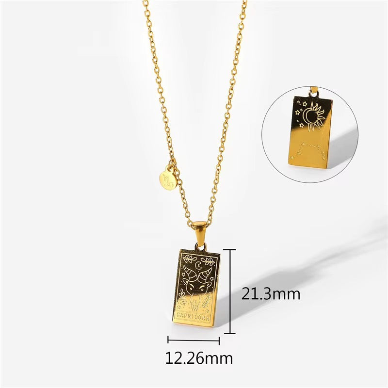 Zodiac Amulet Necklace