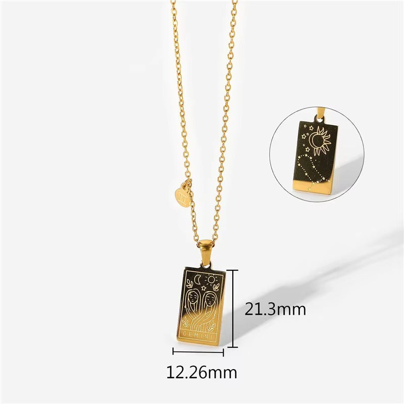 Zodiac Amulet Necklace