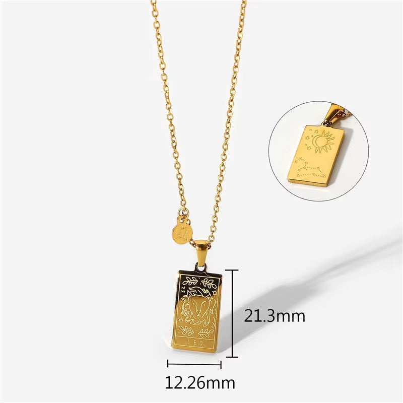 Zodiac Amulet Necklace