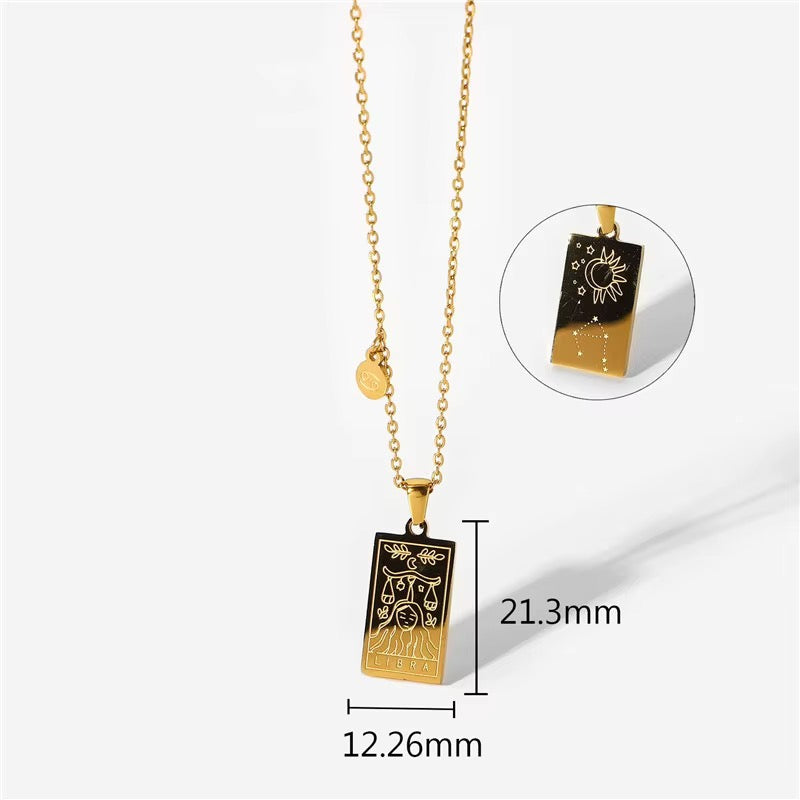 Zodiac Amulet Necklace