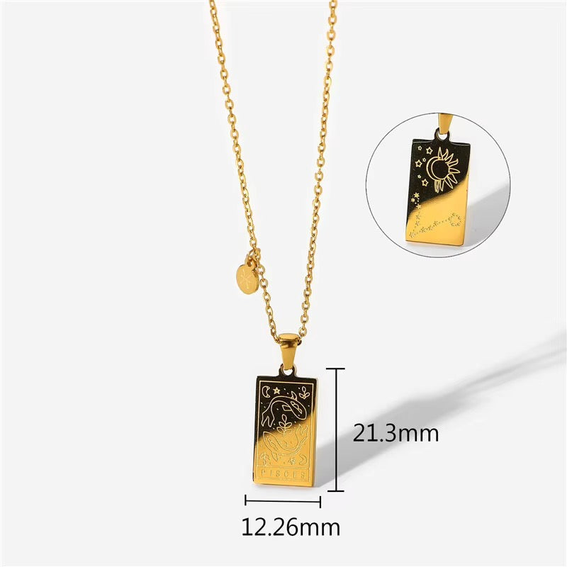 Zodiac Amulet Necklace