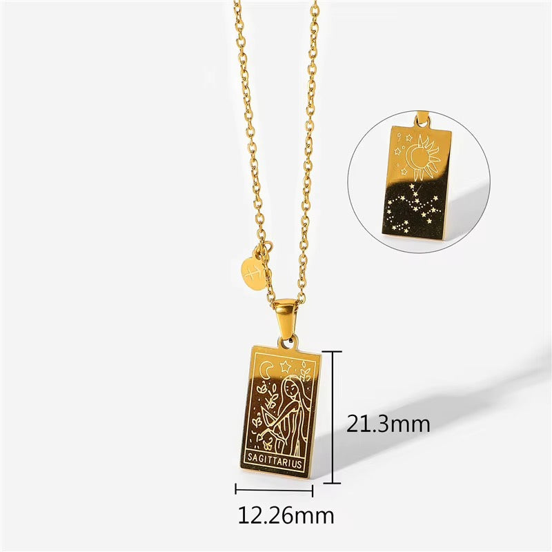 Zodiac Amulet Necklace