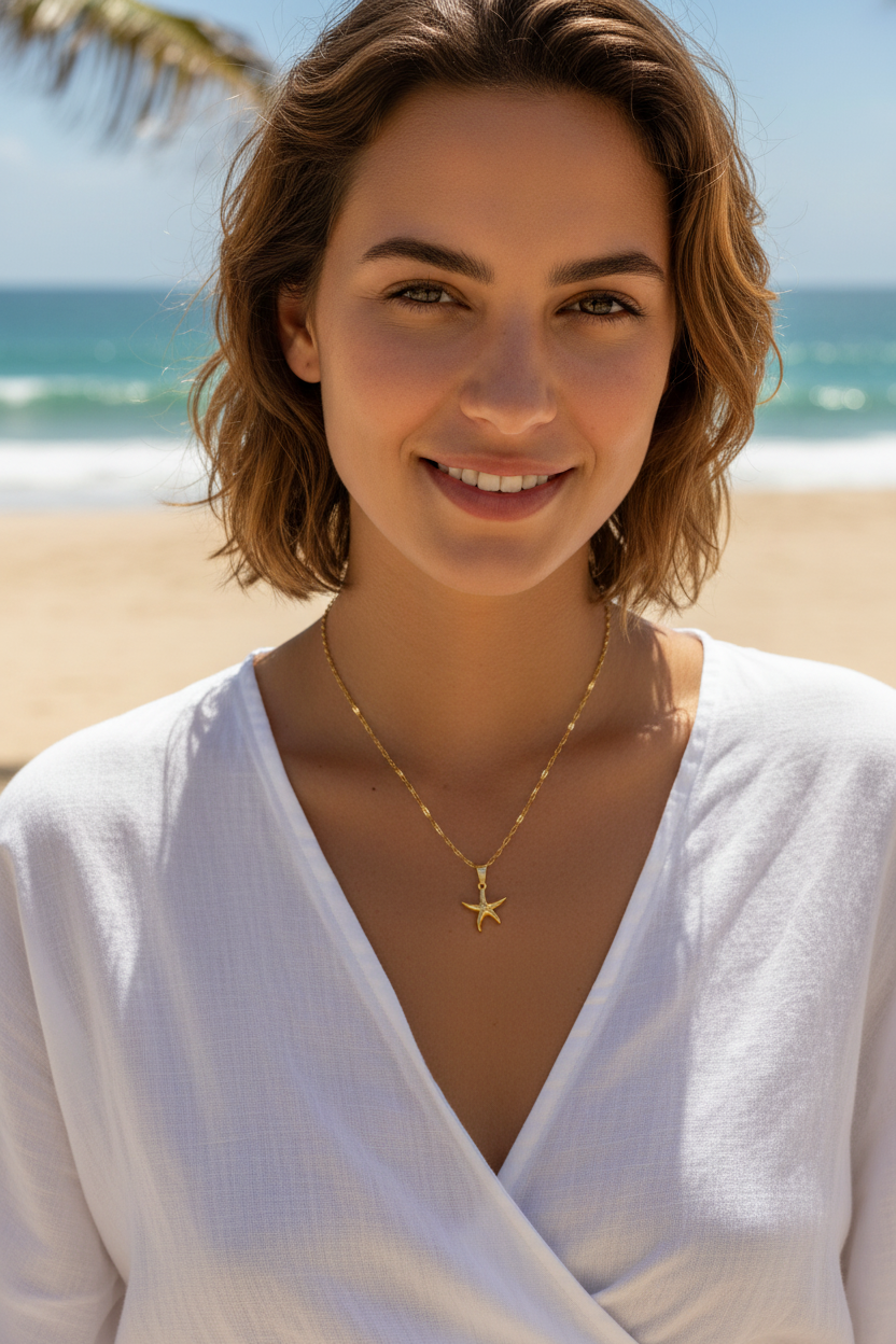 Maré Star Necklace
