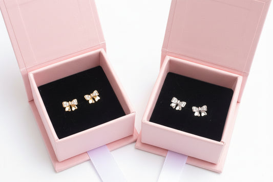 Mini Belle Bow Studs