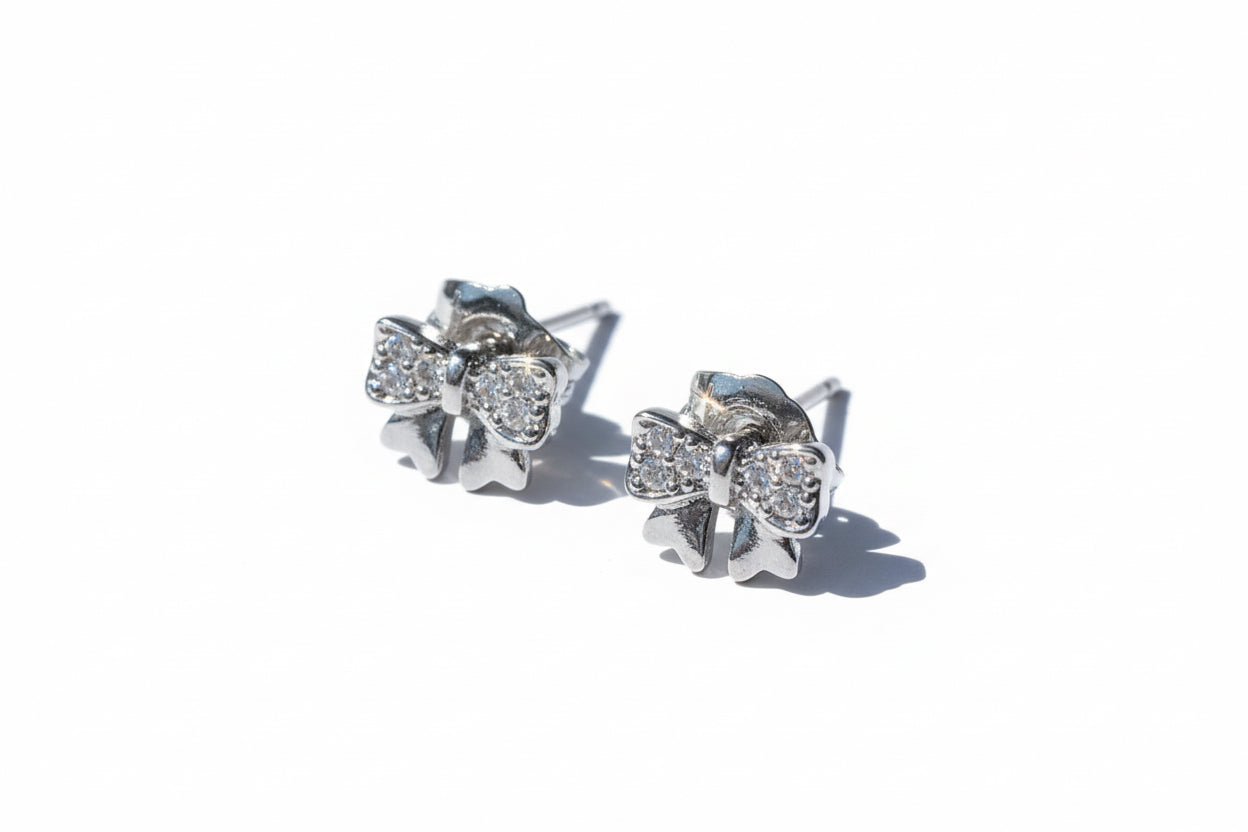 Mini Belle Bow Studs